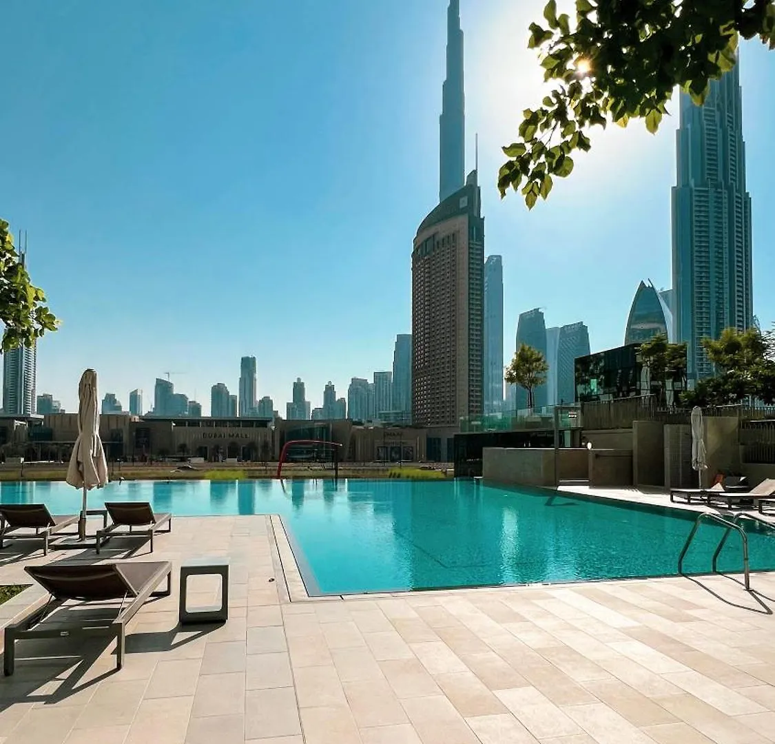 55Th High Floor - 2 Bedroom Apartment With Full Burj Khalifa & Fountain View, Close To Dubail Mall - Downtown Dubai By Stayfinity Max 8 Guests