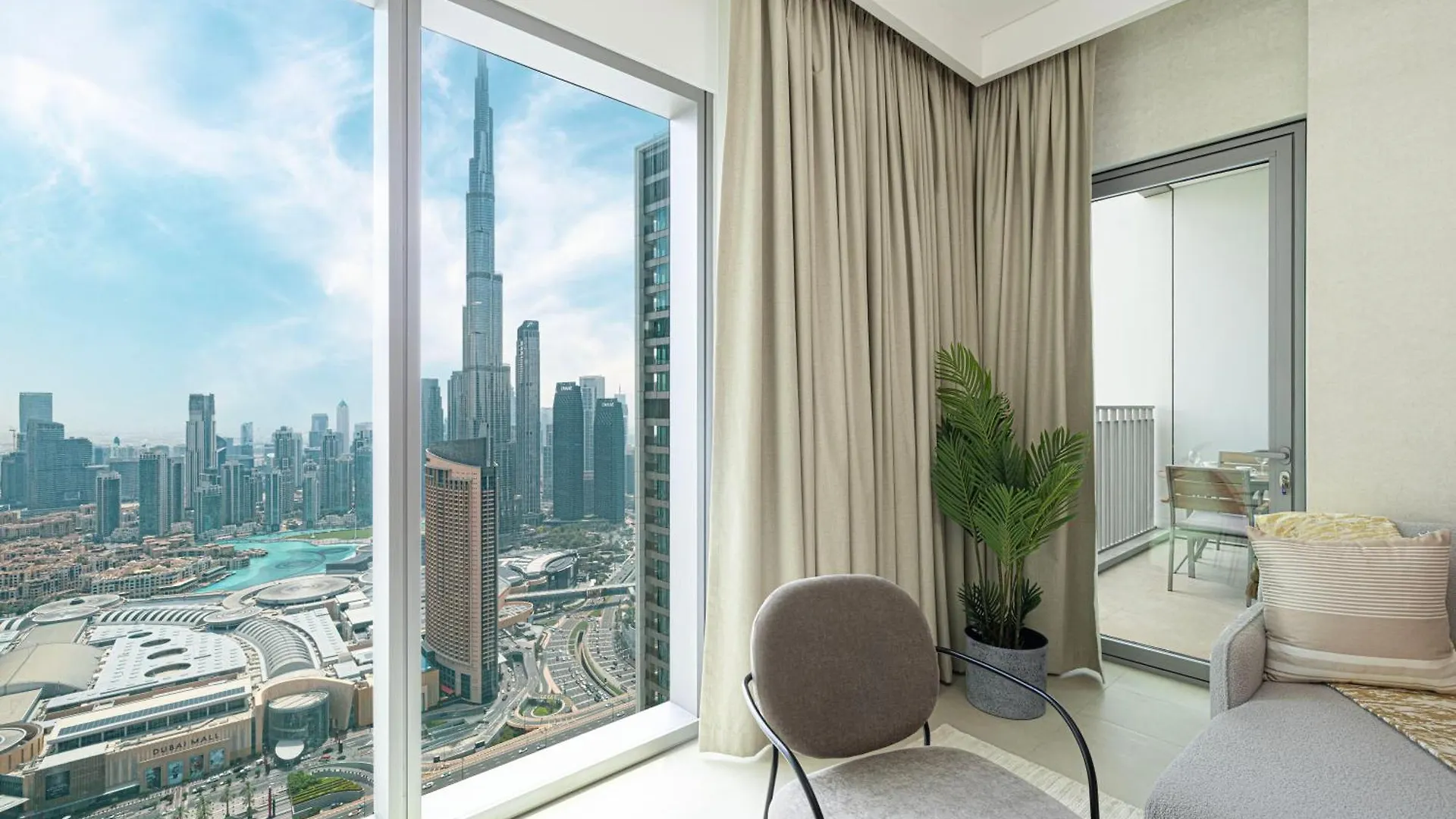 55Th High Floor - 2 Bedroom Apartment With Full Burj Khalifa & Fountain View, Close To Dubail Mall - Downtown Dubai By Stayfinity Max 8 Guests