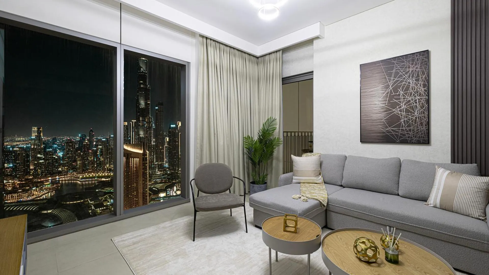 55Th High Floor - 2 Bedroom Apartment With Full Burj Khalifa & Fountain View, Close To Dubail Mall - Downtown Dubai By Stayfinity Max 8 Guests