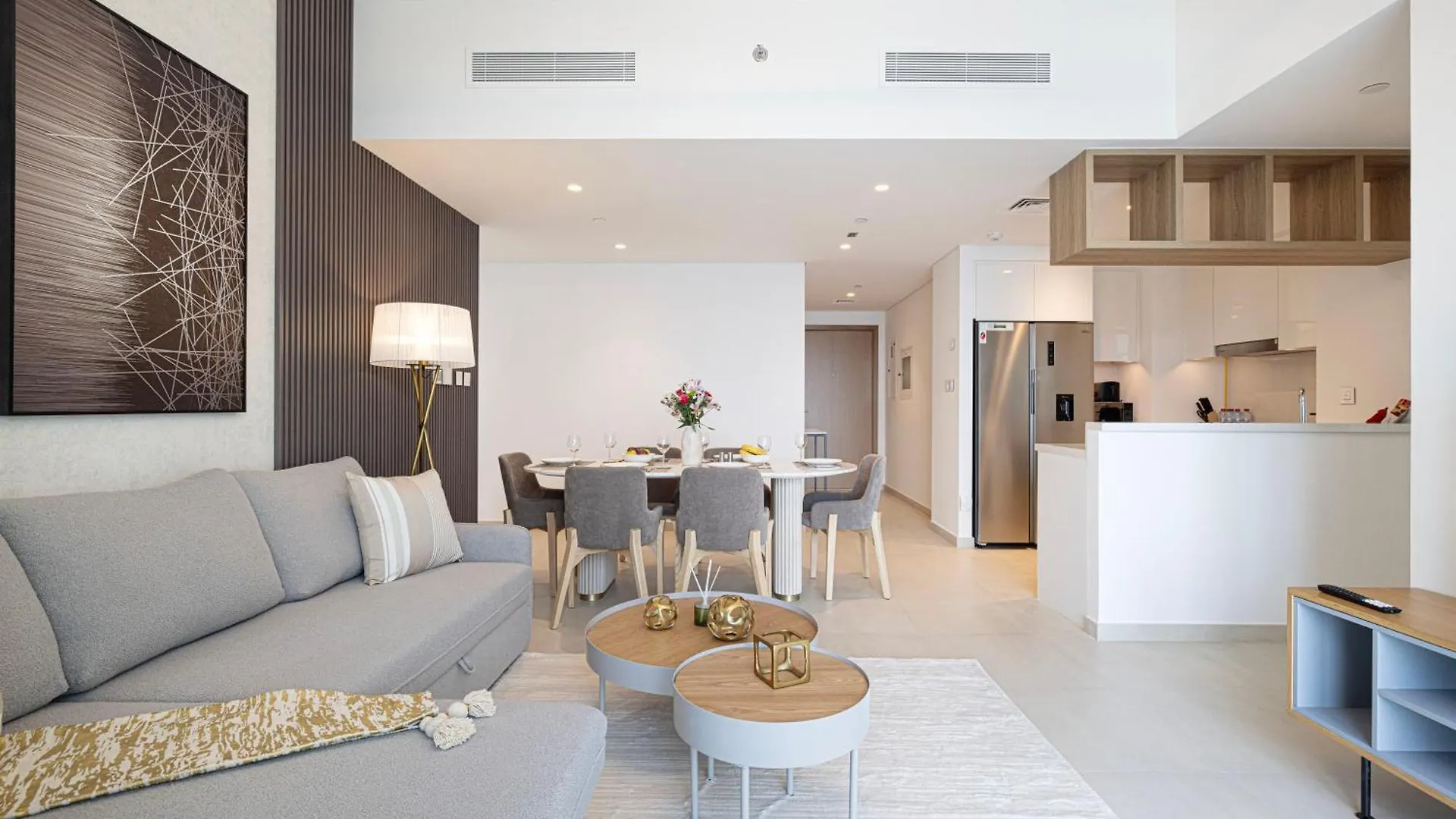 55Th High Floor - 2 Bedroom Apartment With Full Burj Khalifa & Fountain View, Close To Dubail Mall - Downtown Dubai By Stayfinity Max 8 Guests