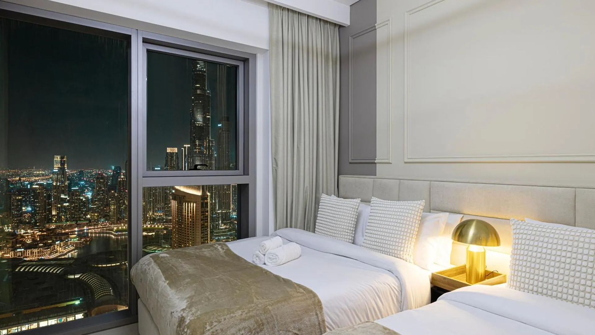 55Th High Floor - 2 Bedroom Apartment With Full Burj Khalifa & Fountain View, Close To Dubail Mall - Downtown Dubai By Stayfinity Max 8 Guests