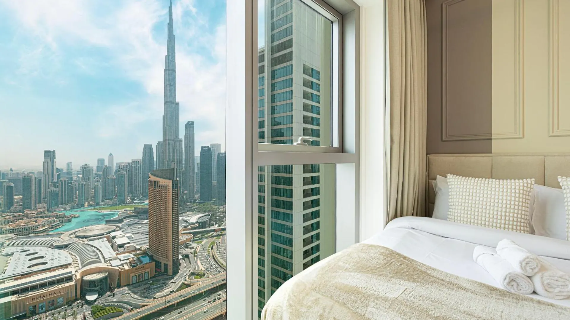 55Th High Floor - 2 Bedroom Apartment With Full Burj Khalifa & Fountain View, Close To Dubail Mall - Downtown Dubai By Stayfinity Max 8 Guests